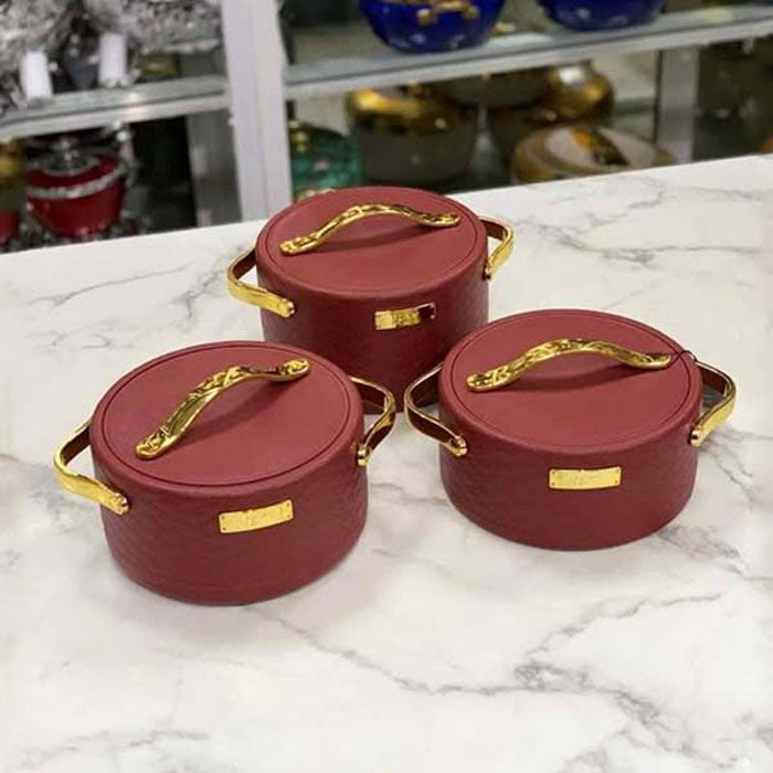 High Quality 3 Pcs Hot Pot Set 1.5L/2L/2.5L